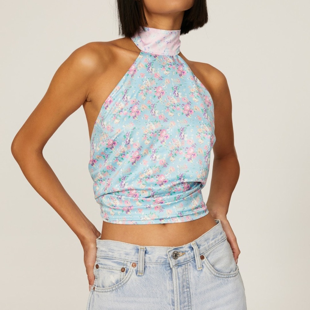Loveshackfancy Boca Handkerchief Top